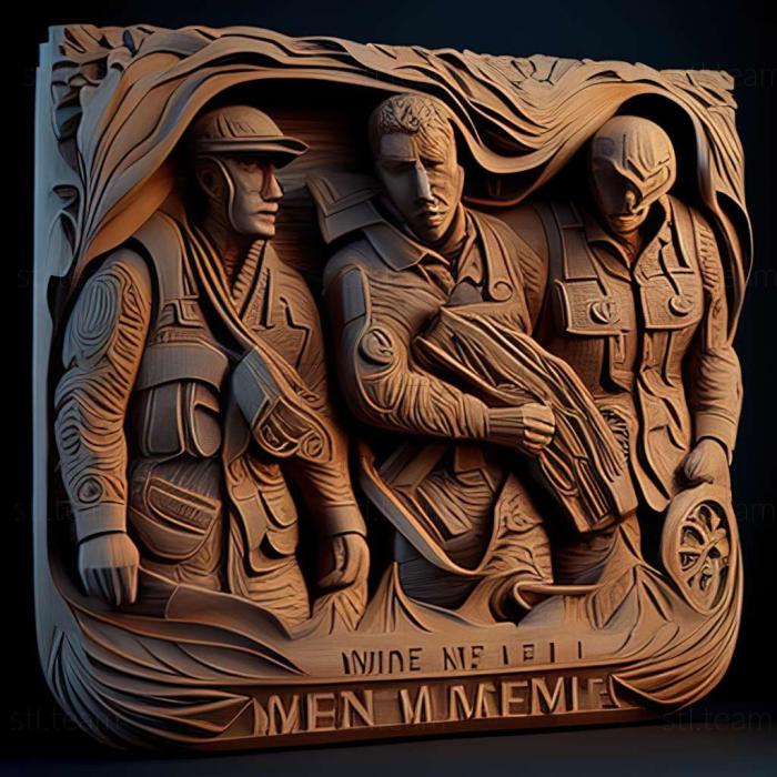 3D model Men of War Condemned Heroes game (STL)